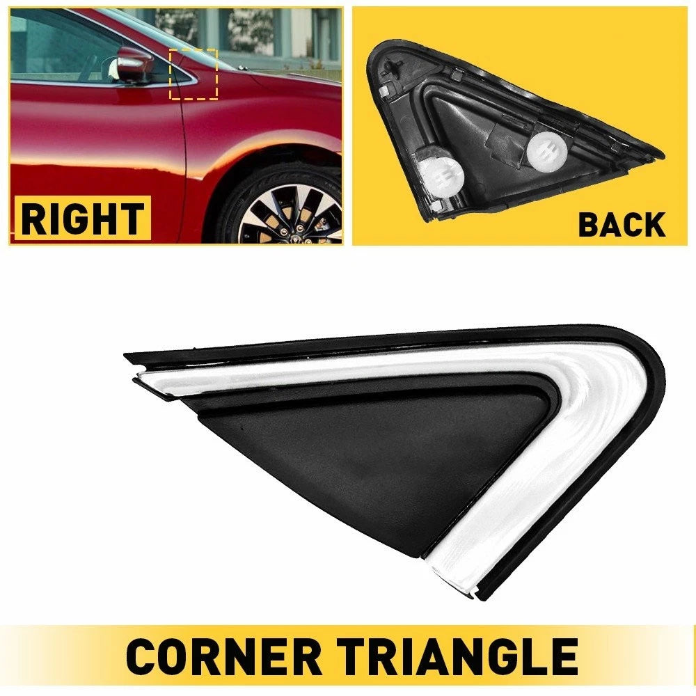 Front Right Fender Trim /Mirror Finisher For 2013-2019 Nissan Sentra 96318-3SG0A 6B93BC-57
