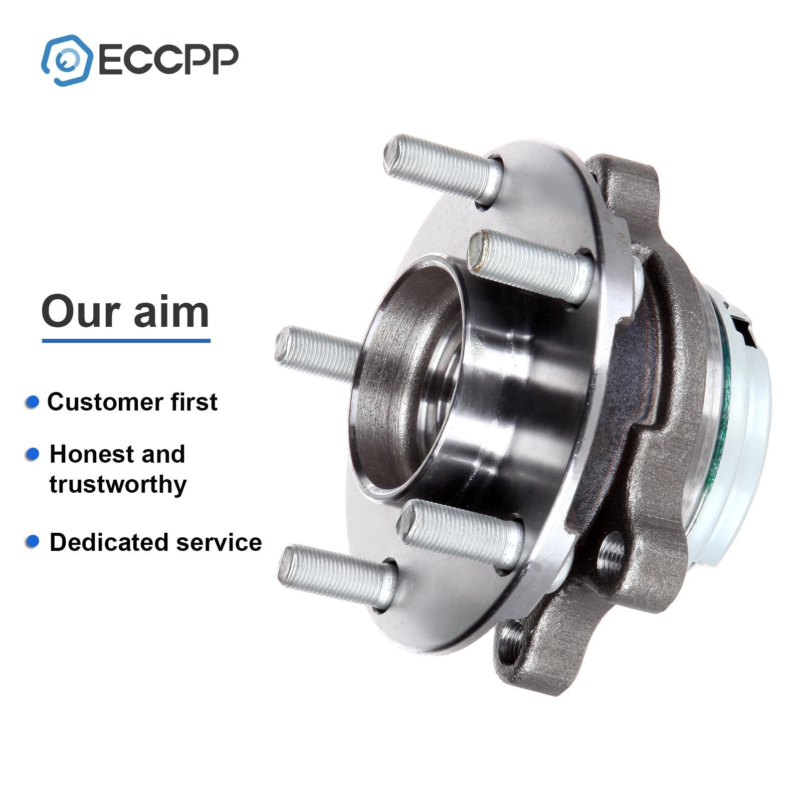 1Pc Wheel Hub Bearing Front Passenger Side For Nissan Murano 2009 2010 2011-2014 6B93BC-57