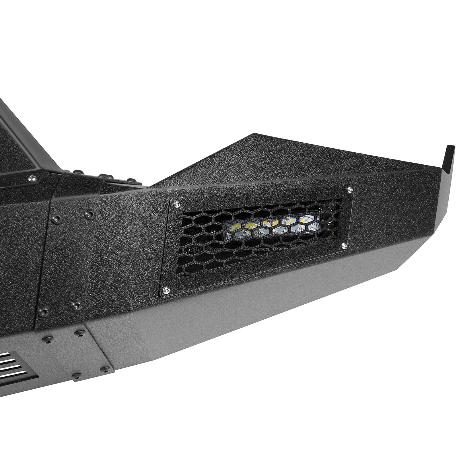 ECCPP Steel Front Bumper w/ Winch Plate & Fog Light For 2013-2018 Dodge Ram 1500 6B93BC-57