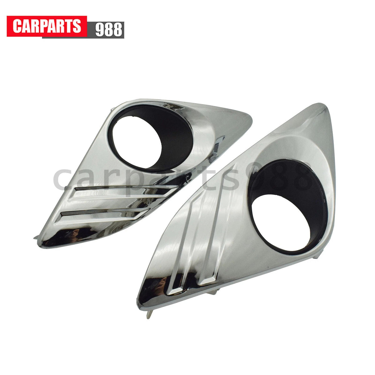 2Pcs Left Right Fog Light Cover Trim Bezel For 2012-2014 Toyota Camry L LE XLE 6B93BC-57