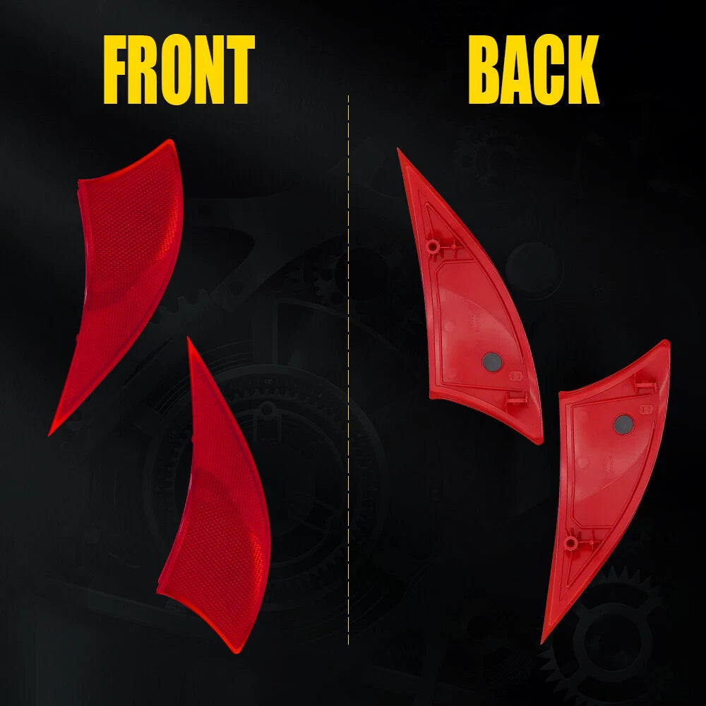 2X Rear Bumper Reflector Light Lamp LH RH For 2014-20 Lexus IS250 IS350 IS300 EA 6B93BC-57