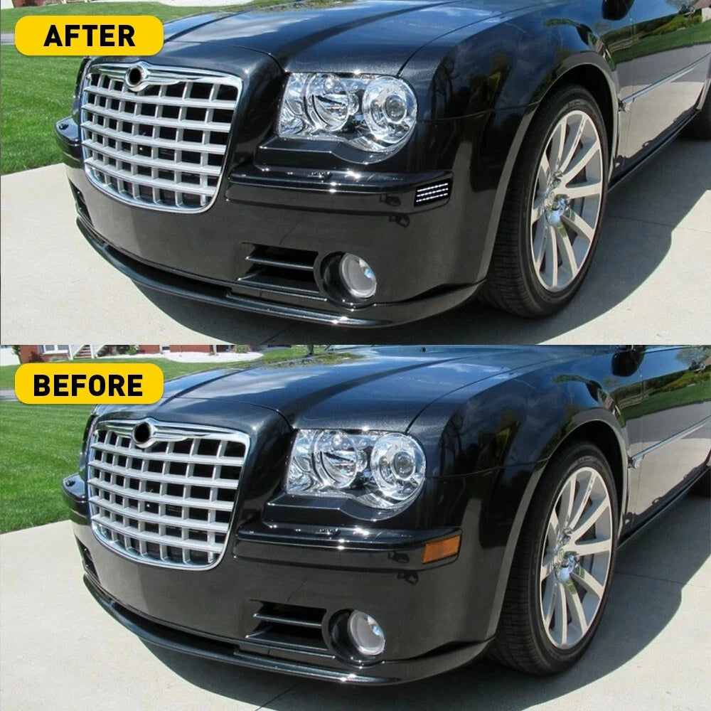 SMOKED LENS LED SIDE MARKER LAMPS LIGHTS FITS CHRYSLER 2005-2014 300 REPLACEMENT 6B93BC-57