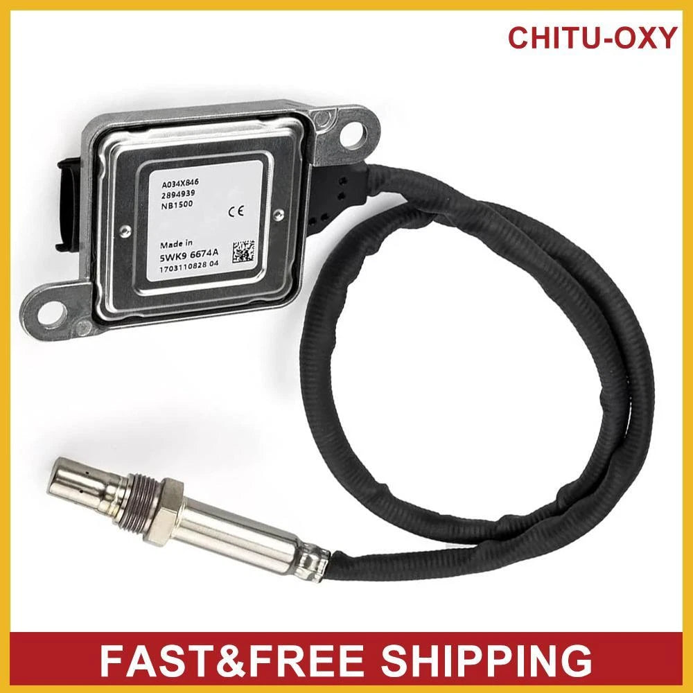 5WK96674A 2894939RX Outlet NOX Nitrogen Oxide Sensor For Cummins Replace 2871978 6B93BC-57