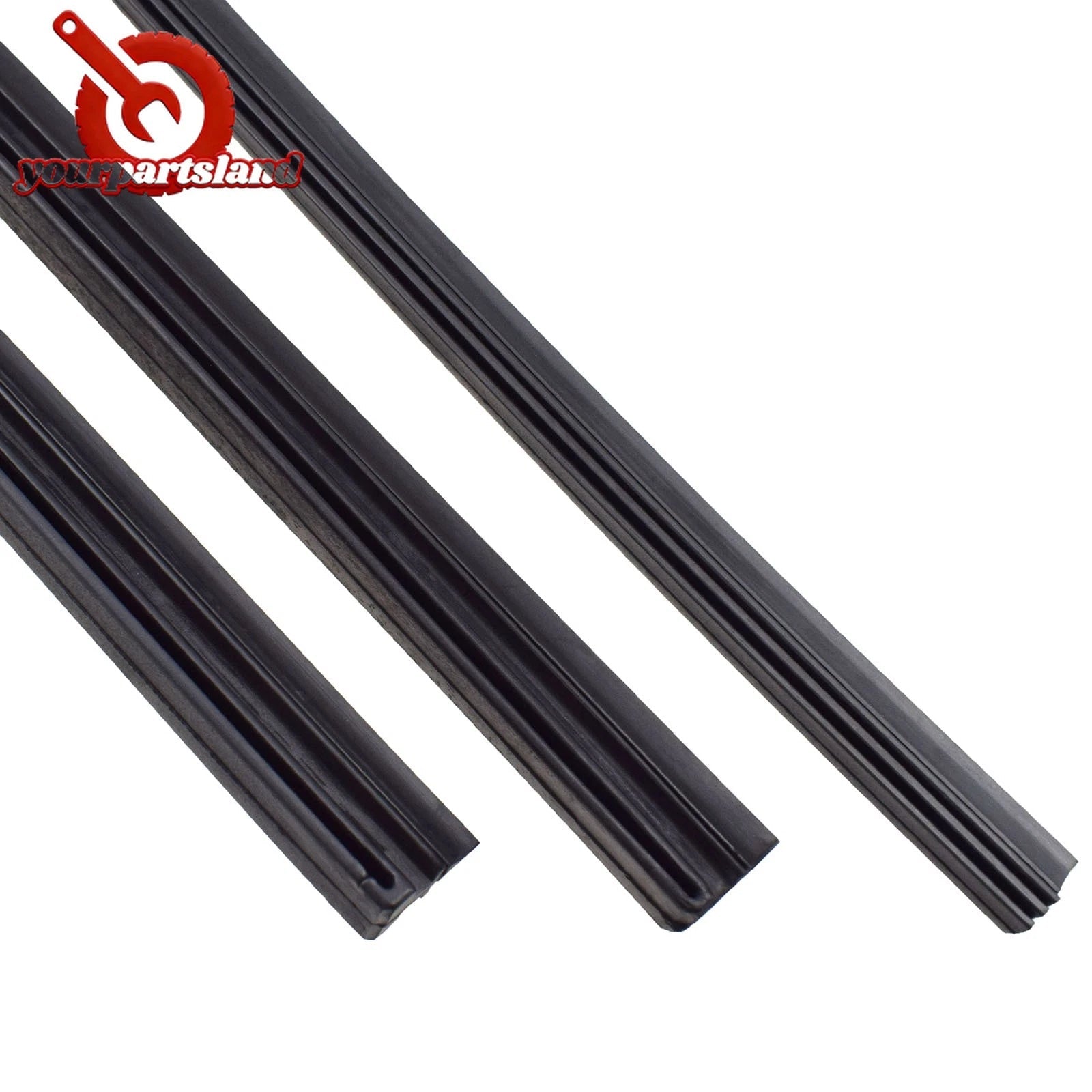 For Honda Pilot 2016-2022 Rubber Front Rear Wiper Inserts Set 3PCS 76622-SMA-004 6B93BC-57