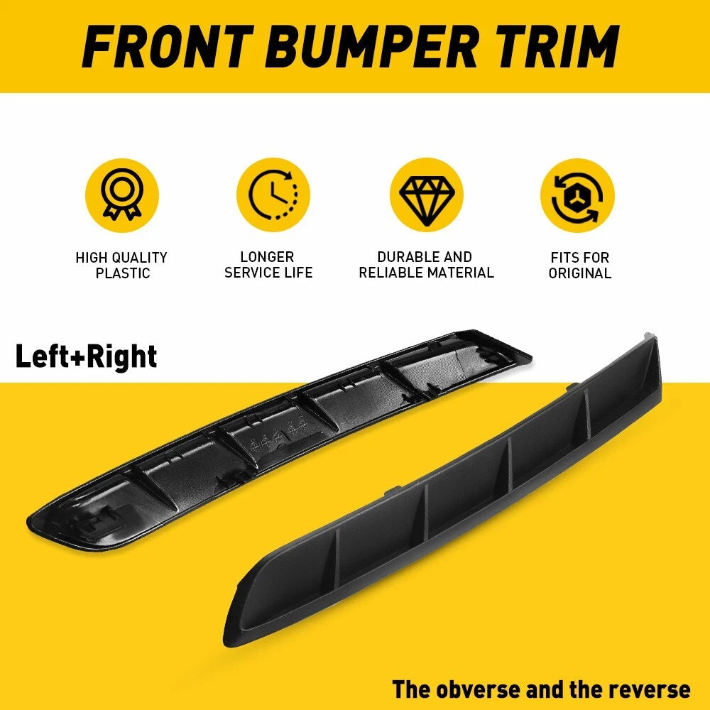 2X Bumper Rear LHRH Grille Lower Molding Trim For 2020-2022 Toyota Camry TRD 6B93BC-57
