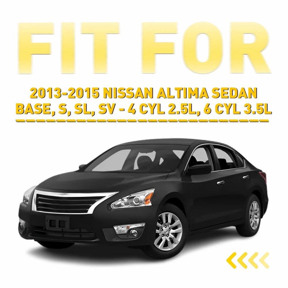 Set of 2 Left Right Side Cowl Extension Trim for 2013-2015 Altima Sedan Nissan 6B93BC-57