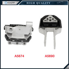 ECCPP Engine Motor Mount For Dodge Dart for 2013-2016 L4 2.0L A5674 A5690 pcs 6B93BC-57