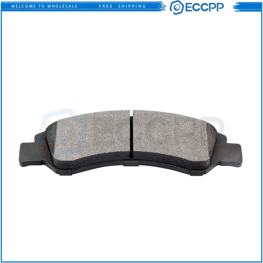 Front Metallic Brake Pads For 08-19 Cadillac Escalade 06-14 Chevy 07-19 GMC 4pcs 6B93BC-57
