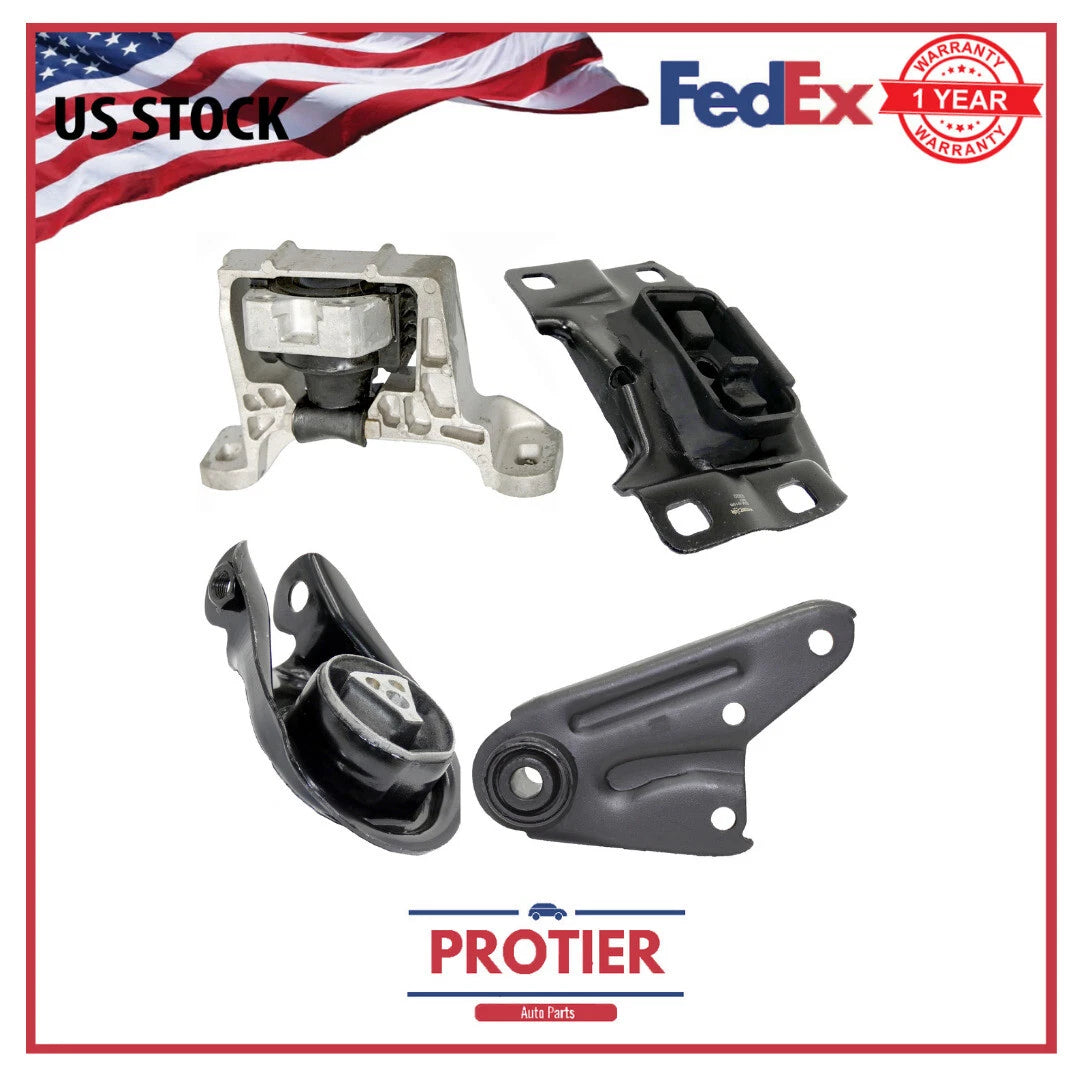 Engine & Trans Mount Set 4PCS for Mazda Passenger Car 3 L4 2.3l 2260cc 2006-2009 6B93BC-57