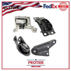 Engine & Trans Mount Set 4PCS for Mazda Passenger Car 3 L4 2.3l 2260cc 2006-2009 6B93BC-57