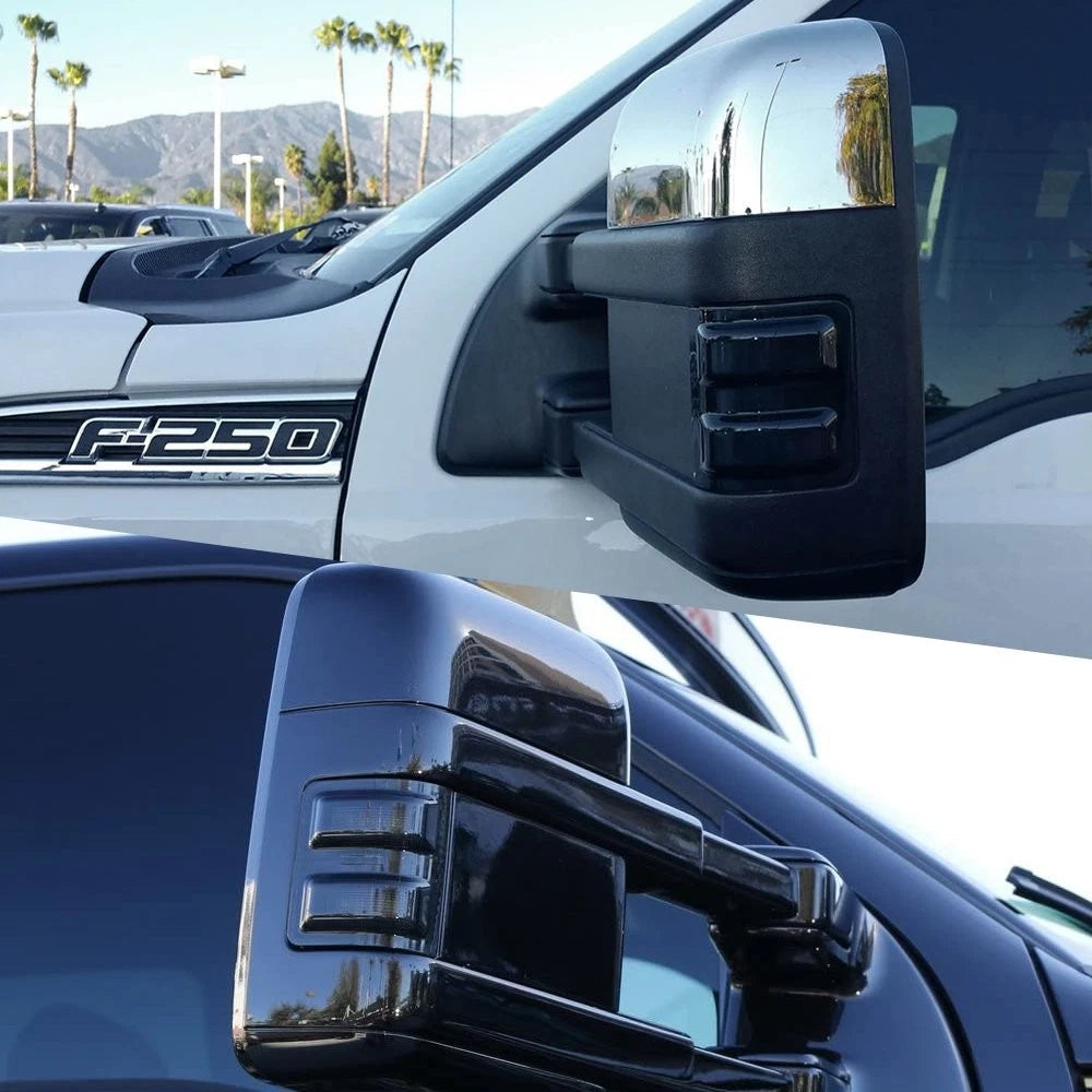 Switchback LED Side Mirror Marker Light For 08-16 Ford F250 F350 Super Duty EOA 6B93BC-57