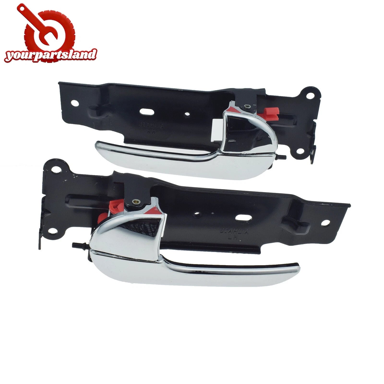 Front Left / Right Inside Door Handle Chrome For Kia Sedona 2002 2003 2004 2005 6B93BC-57