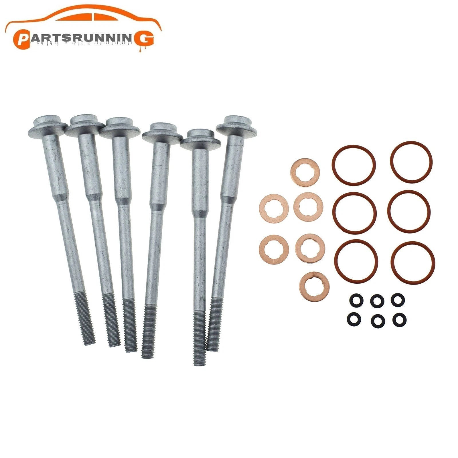 Injector Repair Gasket Kit for VW Audi 3.0 Tdi 059130519B WHT004923B WHT000884 6B93BC-57