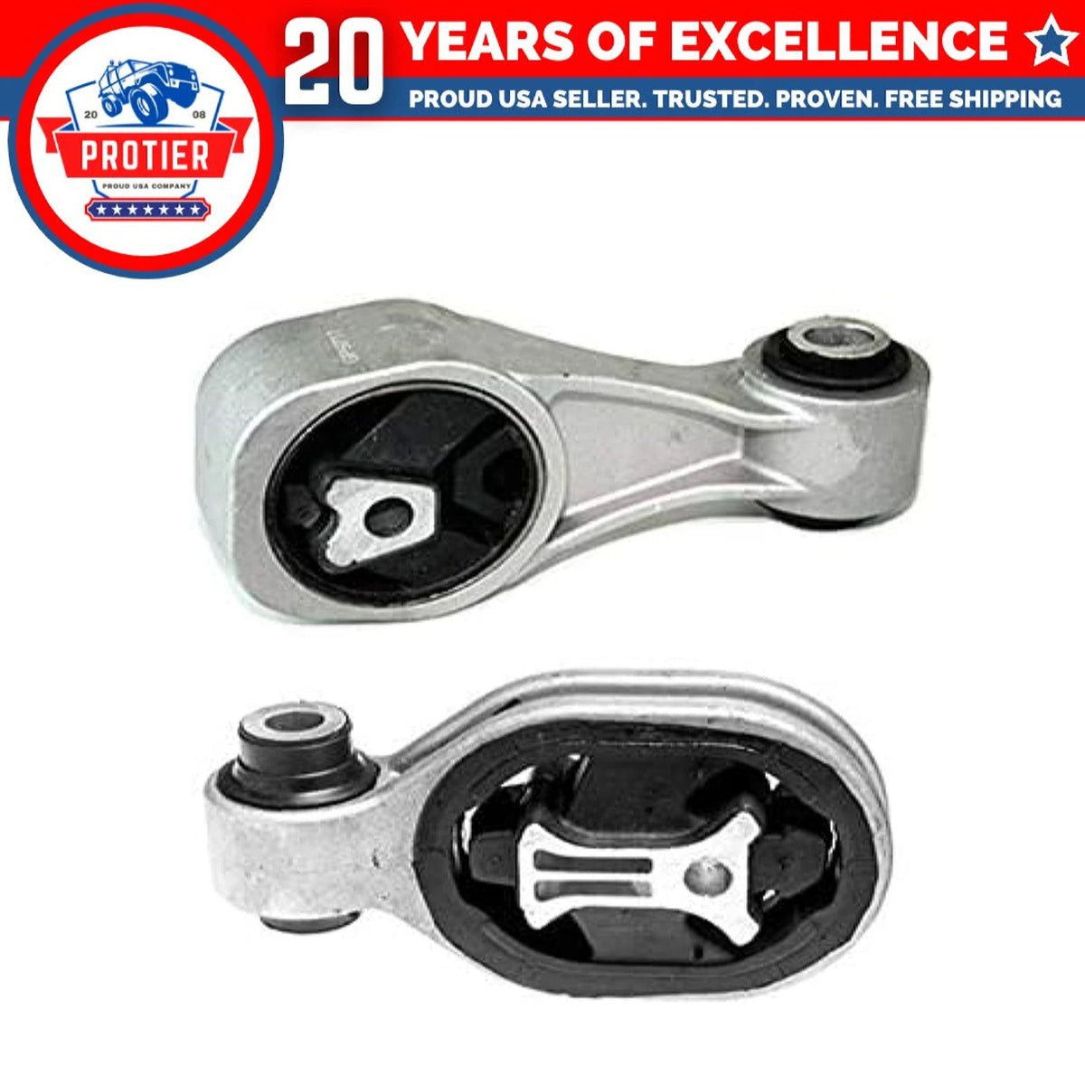 Fits 2011-2016 Nissan Juke 1.6L 2WD Front & Rear Torque Strut Mount Set 2pc : 6B93BC-57