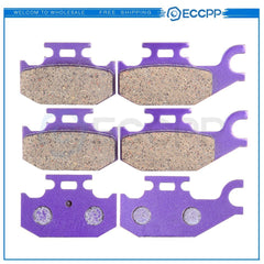 3 Pair Brake Pads For Bombardier 4X4 Quest 500 4X4 Quest 650 02-04 Carbon Fiber 6B93BC-57