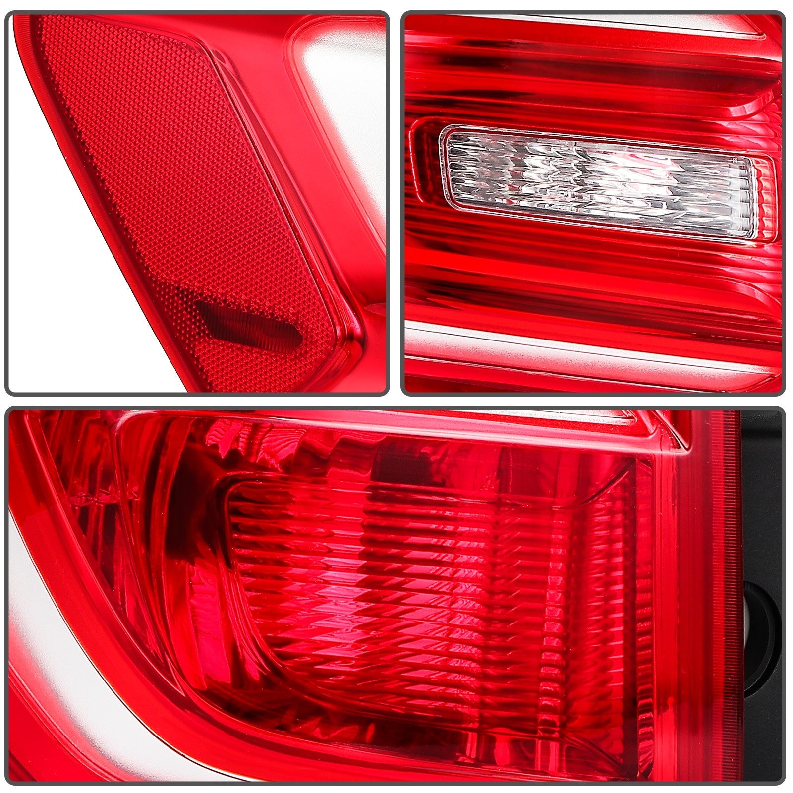 Right Passenger Side Rear Brake Tail Light Assembly For 2016-2017 Chevy Equinox 6B93BC-57