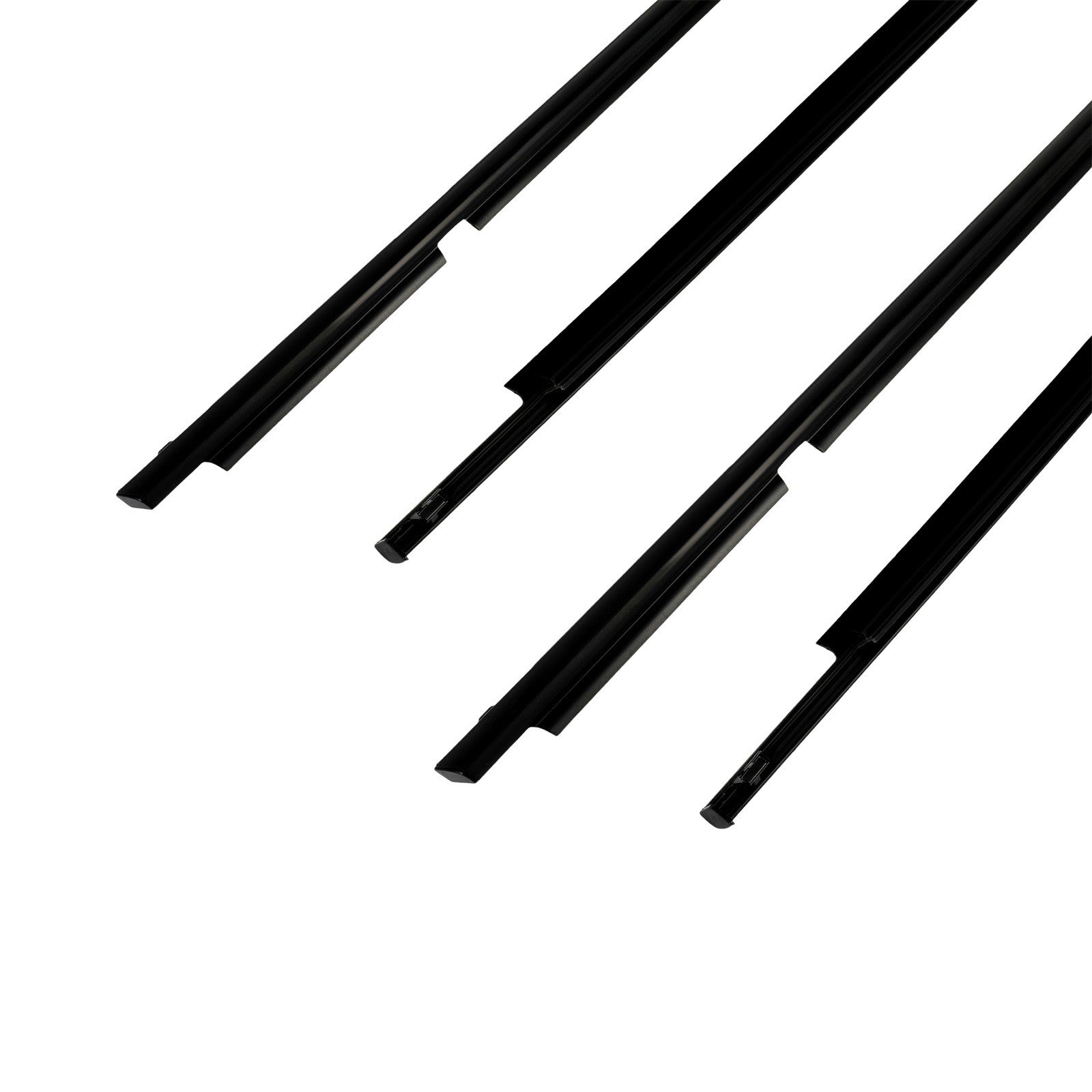 For 2006-2008 Toyota Rav4 Front & Rear Door Window Seal Belt Molding 6B93BC-57