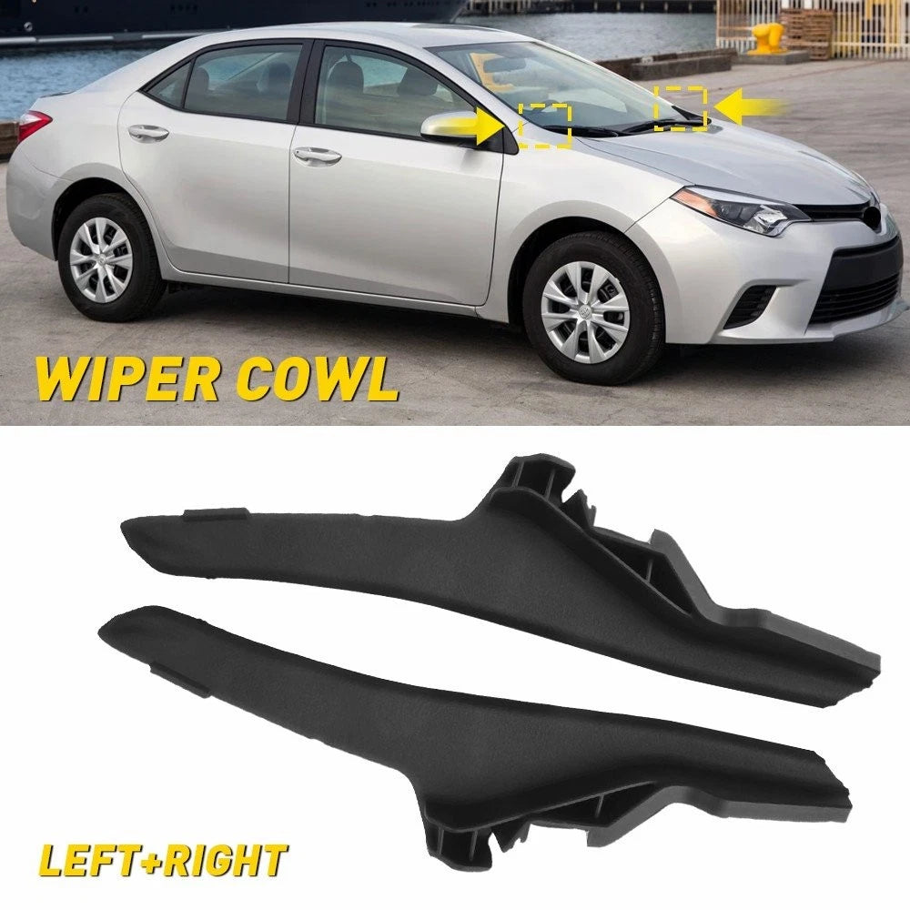 2pcs Front Windshield Wiper Cowl Cover For Toyota For Corolla LE 2014-2019 US 6B93BC-57