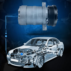 A/C Compressor For 92-02 Acura SLX 98-99 Cadillac Isuzu Oldsmobile 6B93BC-57