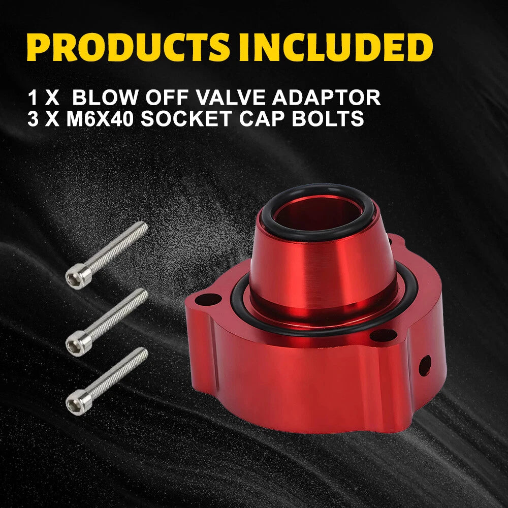 For Audi 2.0T Turbo Blow Off Valve BOV Spacer FSI TSI TFSI B7 B8 8P A3 A4 A6 TT 6B93BC-57