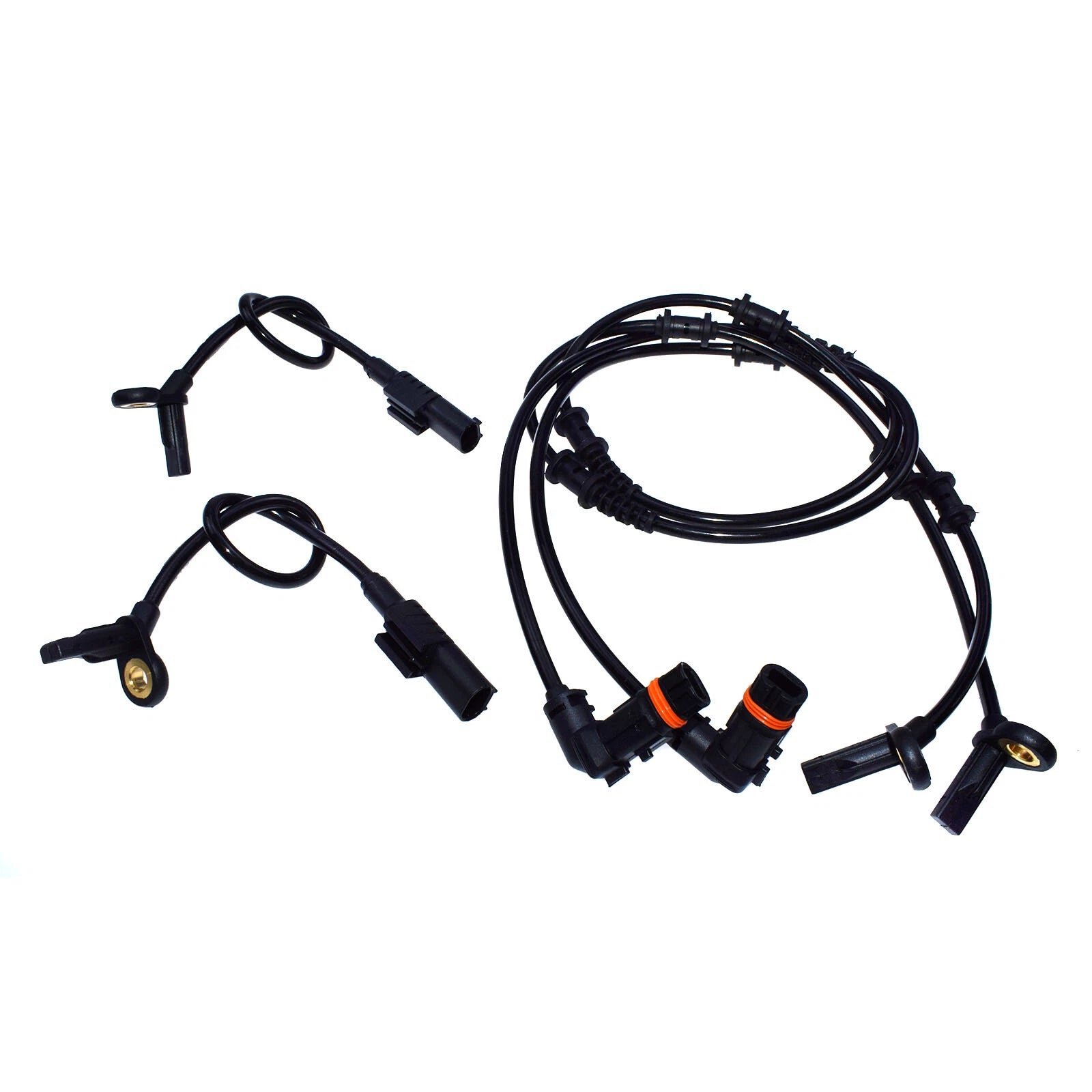 4Pcs Front Rear ABS Wheel Speed Sensor For Mercedes W164 1645400717 1645400917 6B93BC-57