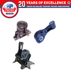 Motor & Torque Strut & Trans Mount 3PCS Fit 07-11 Toyota Yaris 1.5L for Manual 6B93BC-57