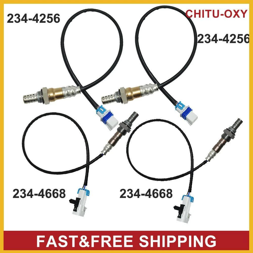 O2 Oxygen 02 Sensor for 08-14 Chevy Suburban 1500 5.3L Upstream Downstream 4pcs 6B93BC-57