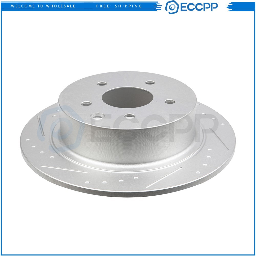 Front + Rear Drilled Slotted Brake Rotors Kit For Nissan Altima 07 08 09 - 2012 KOEEP