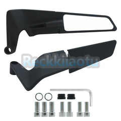 For Kawasaki Z900 Z1000 Z800 Z650 Motorcycle Wind Wing Rear View Side Mirrors US