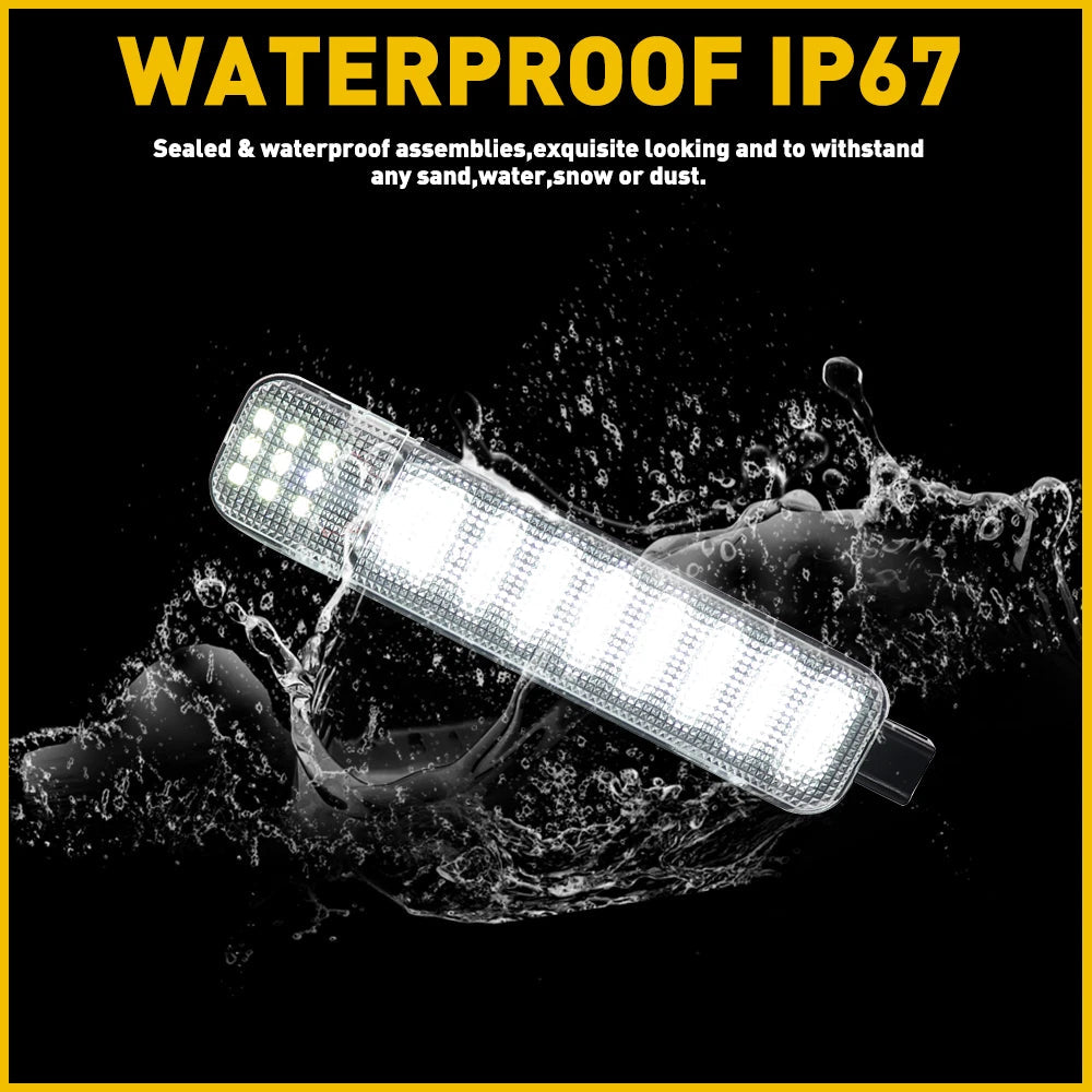 LED Door Courtesy Light Lamp For Chevy C/K Silverado Suburban Tahoe Sierra EOA 6B93BC-57