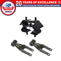 Fits 2000-2005 Chevrolet Impala 3.4L Torque Strut & Trans Mount Set 3PCS 6B93BC-57