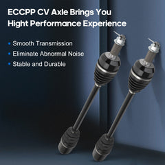 ECCPP CV Axle Set Fits Polaris General 1000 2018-2020 Rear Left & Right KOEEP