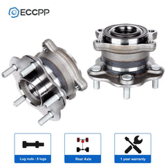 2 Rear Wheel Hub Bearing Assembly For Nissan Murano AWD 2003 2004 2005 2006 2007 6B93BC-57