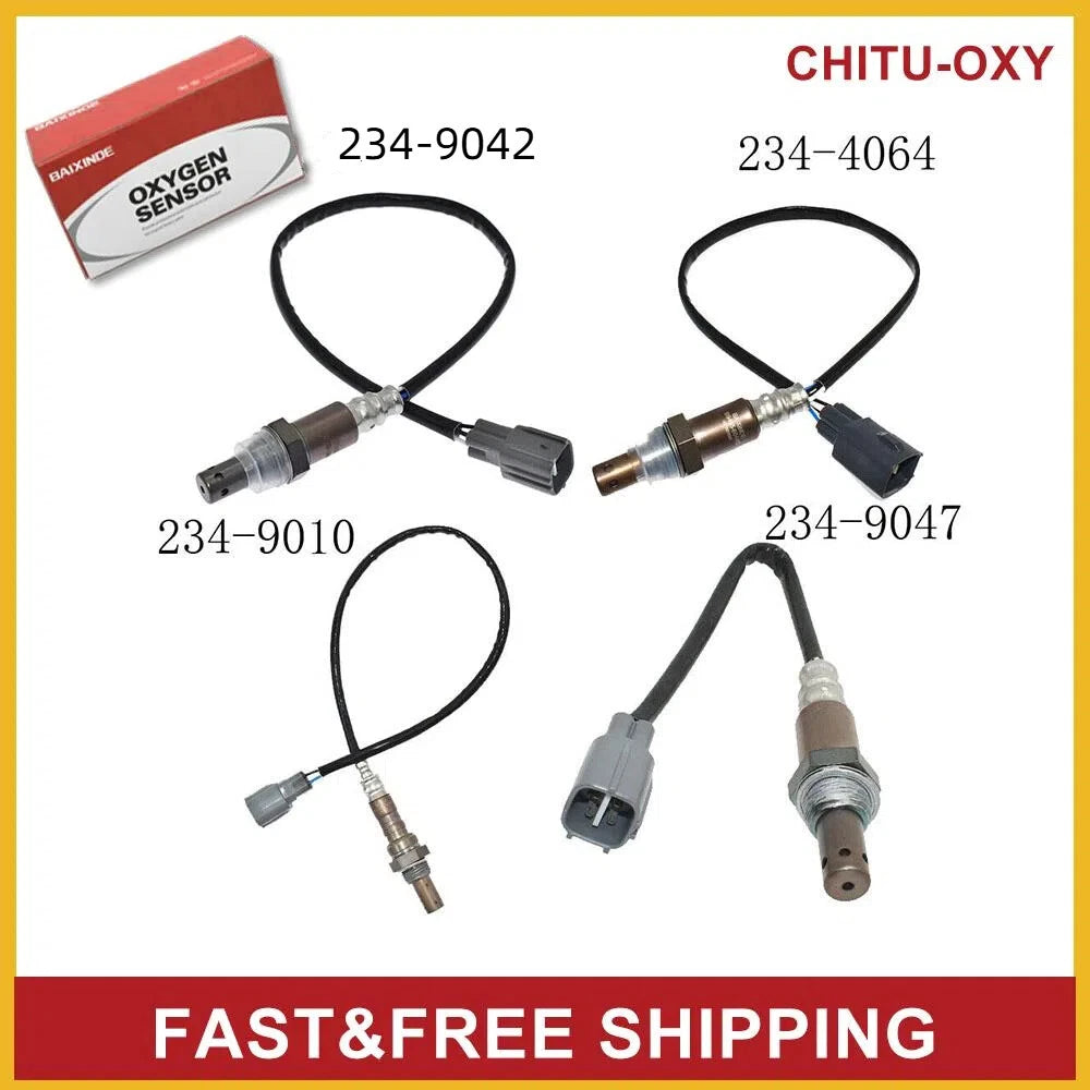 4PCS UP+Downstream Oxygen Sensor For 2002-2003 Lexus ES300 Toyota Camry 3.0L V6 6B93BC-57