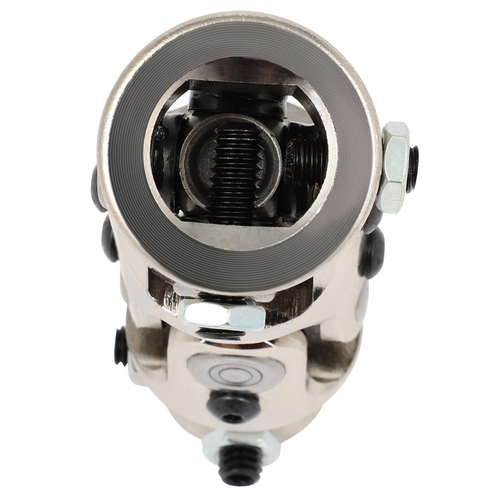 1" DD X 3/4" DD Double Steering U-Joint Chrome Universal Steering U Joint Shaft 6B93BC-57