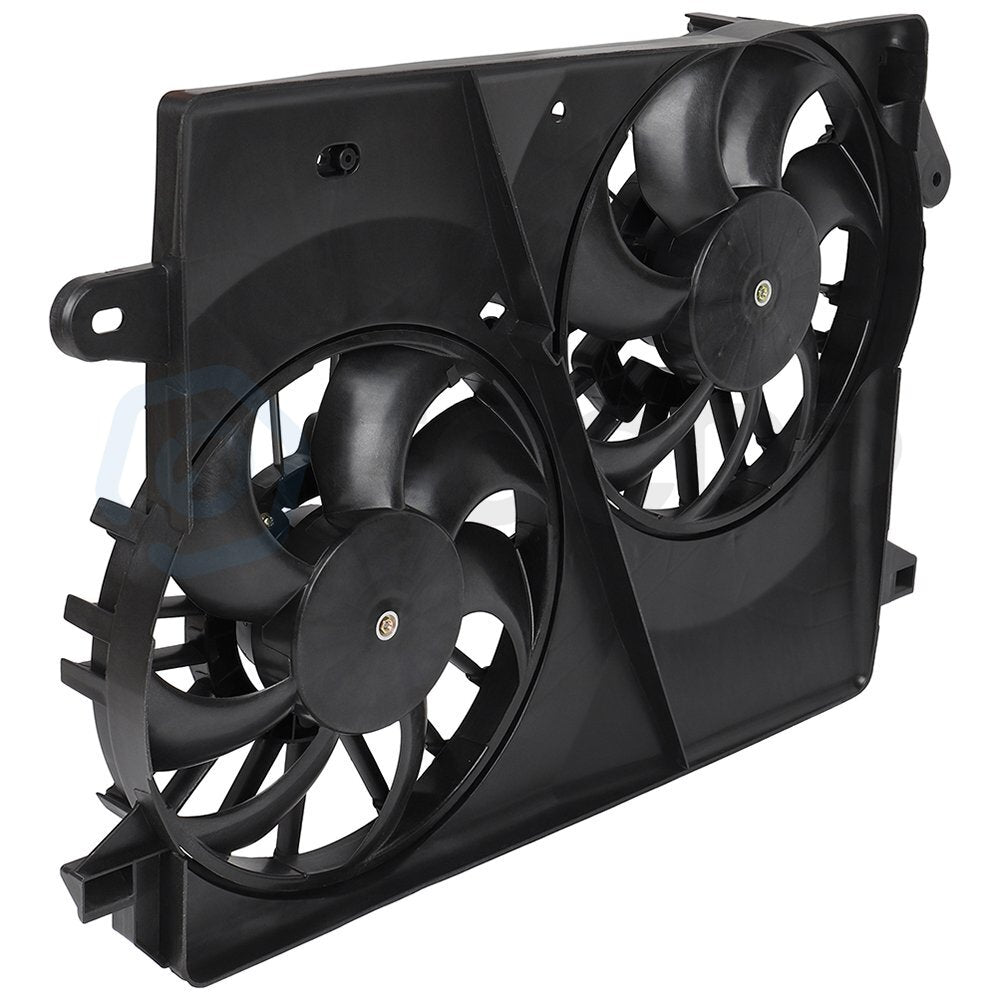 Radiator Condenser Cooling Fan Assembly For 2008 2009 2010 Dodge Challenger 6B93BC-57
