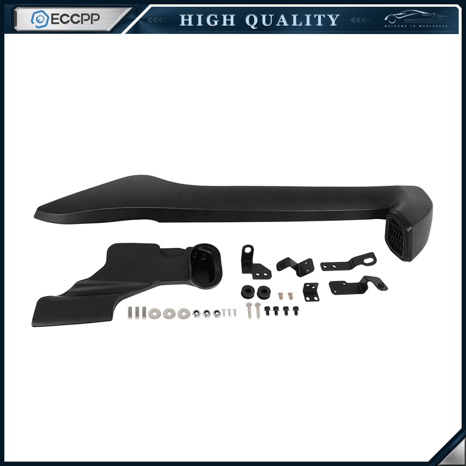 Snorkel Kits Air Intake Suitable For 2019-2022 Triton MR Textured Black 6B93BC-57