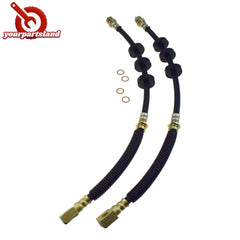 Front LH & RH Brake Hydraulic Hose for Ford Focus 2.0L 2.5L 2008 2009 2010 2011 6B93BC-57