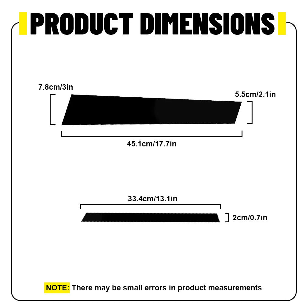 For BMW E46 4-door sedan/saloon 1998-2005 Black Pillar Posts Window Trim Cover A 6B93BC-57