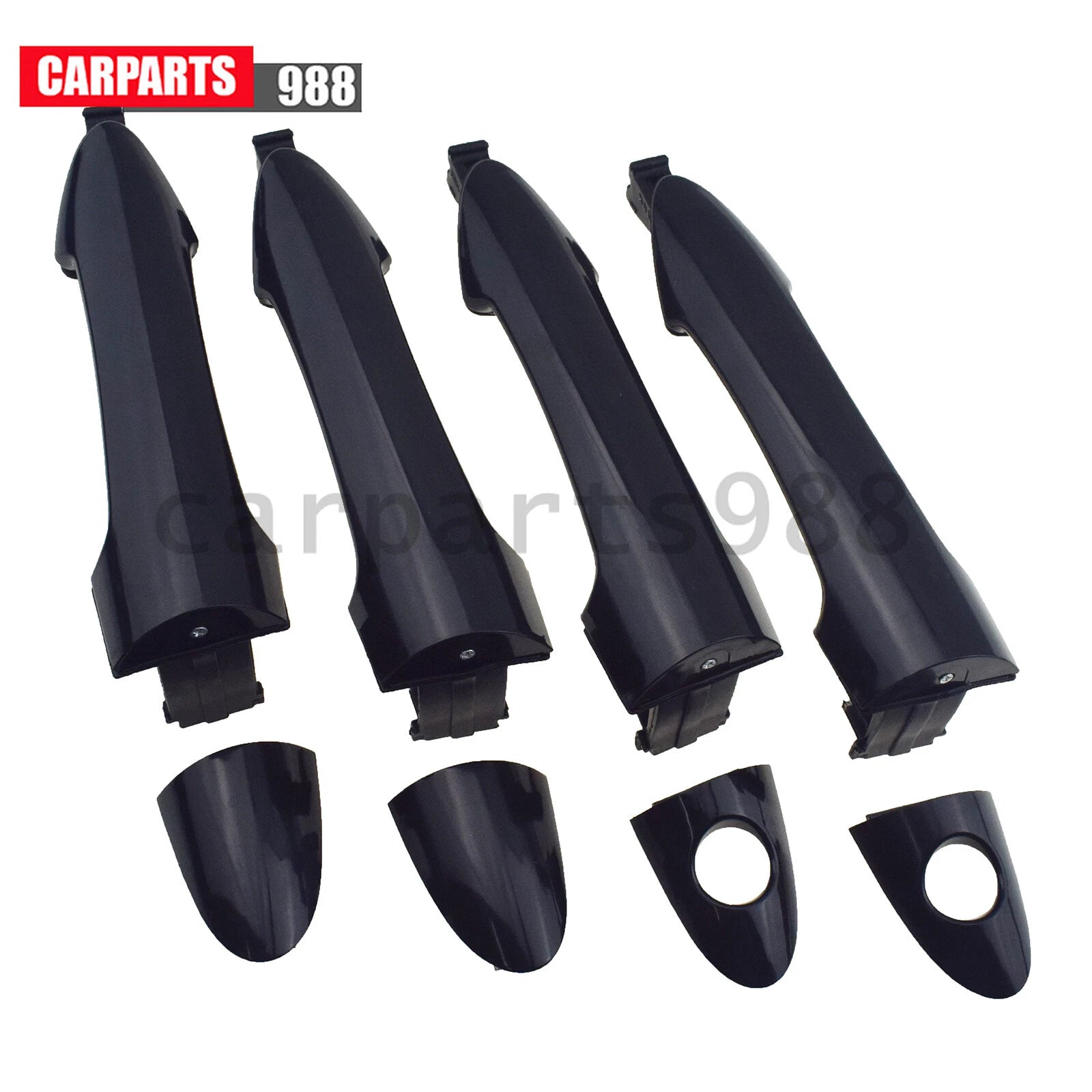 4Pcs Black Outside Door Handles For 2011-2016 Kia Picanto 826511Y000 826611Y000 6B93BC-57