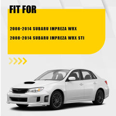 2X For 2008-2014 Subaru WRX STi Front Bumper Side Air Vents Corner Cover Black A 6B93BC-57
