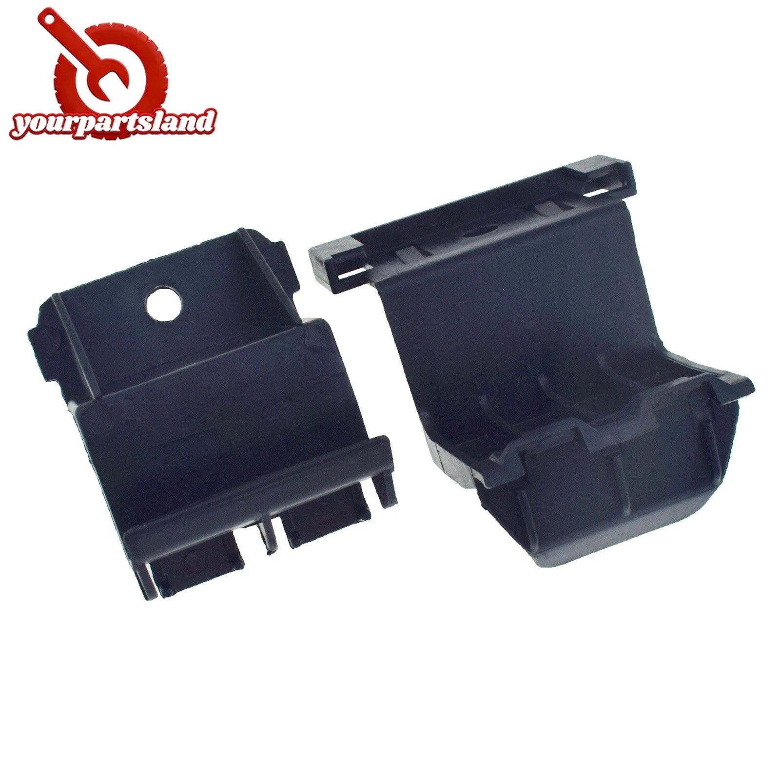 For Mazda 3 2010 2011 2012 2013 Front LH RH Lower Bumper Mounting Bracket 2PCS 6B93BC-57