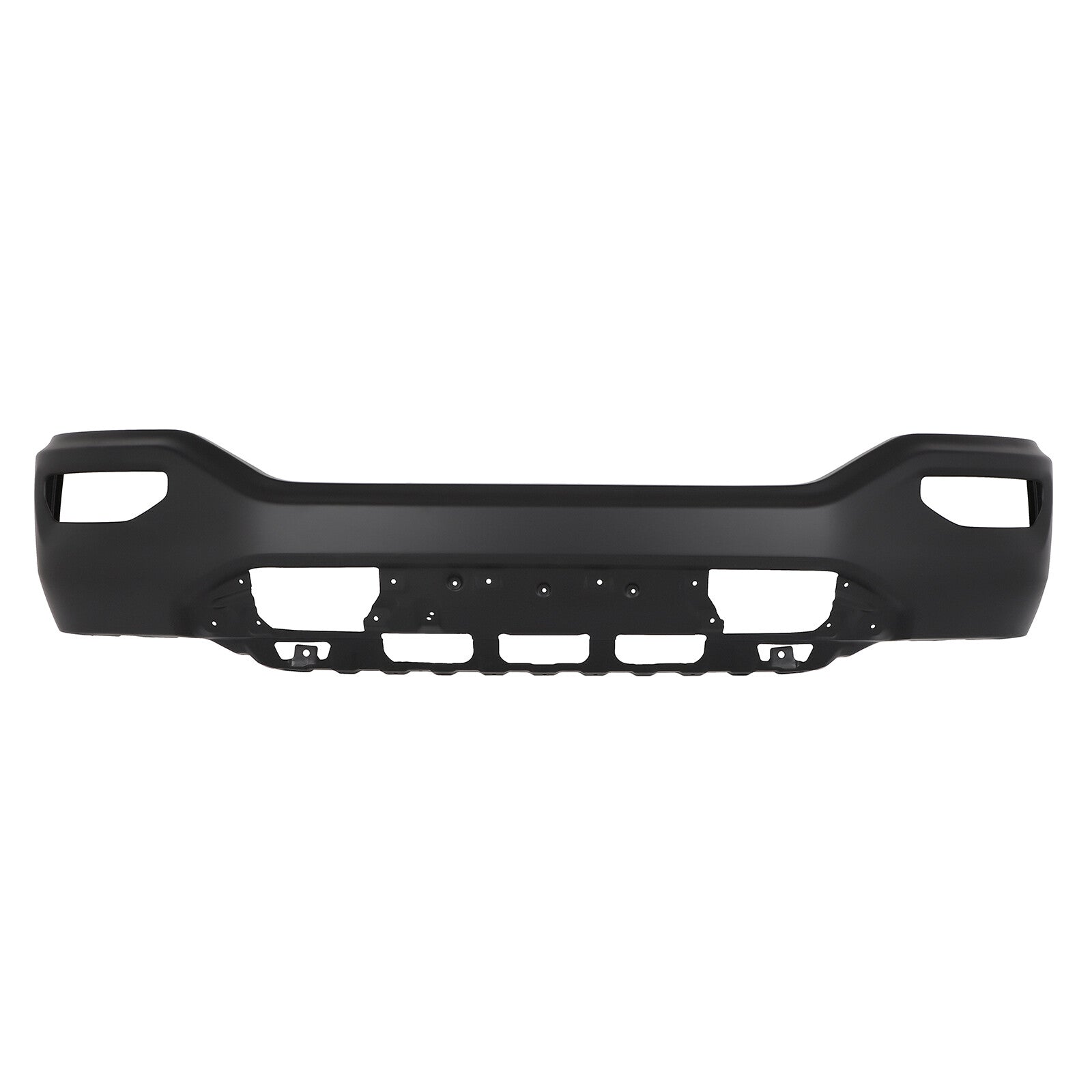 Black Steel Front Bumper w/o Sensor Holes For 2016 2017 2018 GMC Sierra 1500 6B93BC-57
