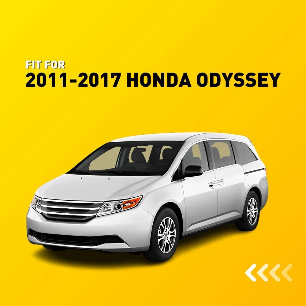For 2011 12-2017 Honda Odyssey 2pcs Leather Armrest Door Replacement Cover EOA 6B93BC-57
