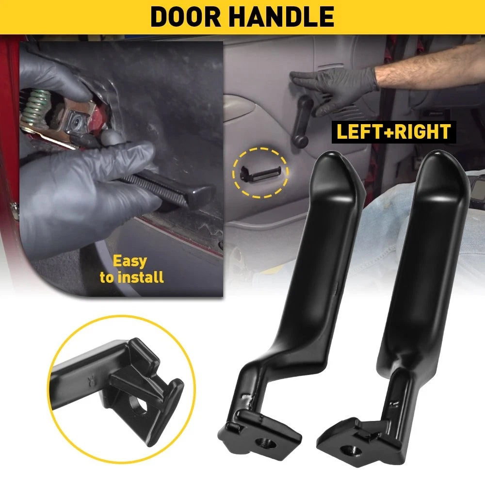 2x For Ford Bronco F150 F250 F350 F53 F59 F800 Truck Metal Interior Door Handle 6B93BC-57