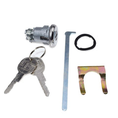Trunk Boot Key Lock Cylinder with 2 Keys for Chevrolet GM 605533 TL1575 6B93BC-57