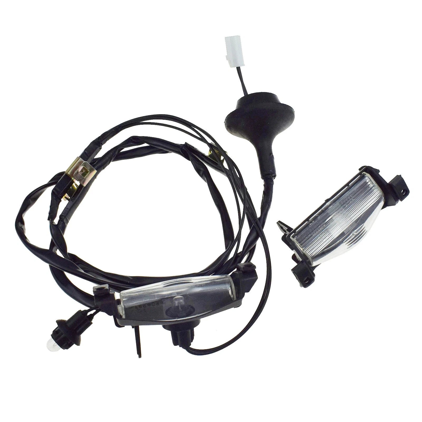 Rear License Plate Light Assembly with Bulbs for Mazda 3 2009-2013 BS1E-51-270 6B93BC-57