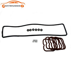 For 1989-2002 12V Cummins 5.9 3284623 Tappet Cover Gasket w/Grommet Seal Set 6B93BC-57