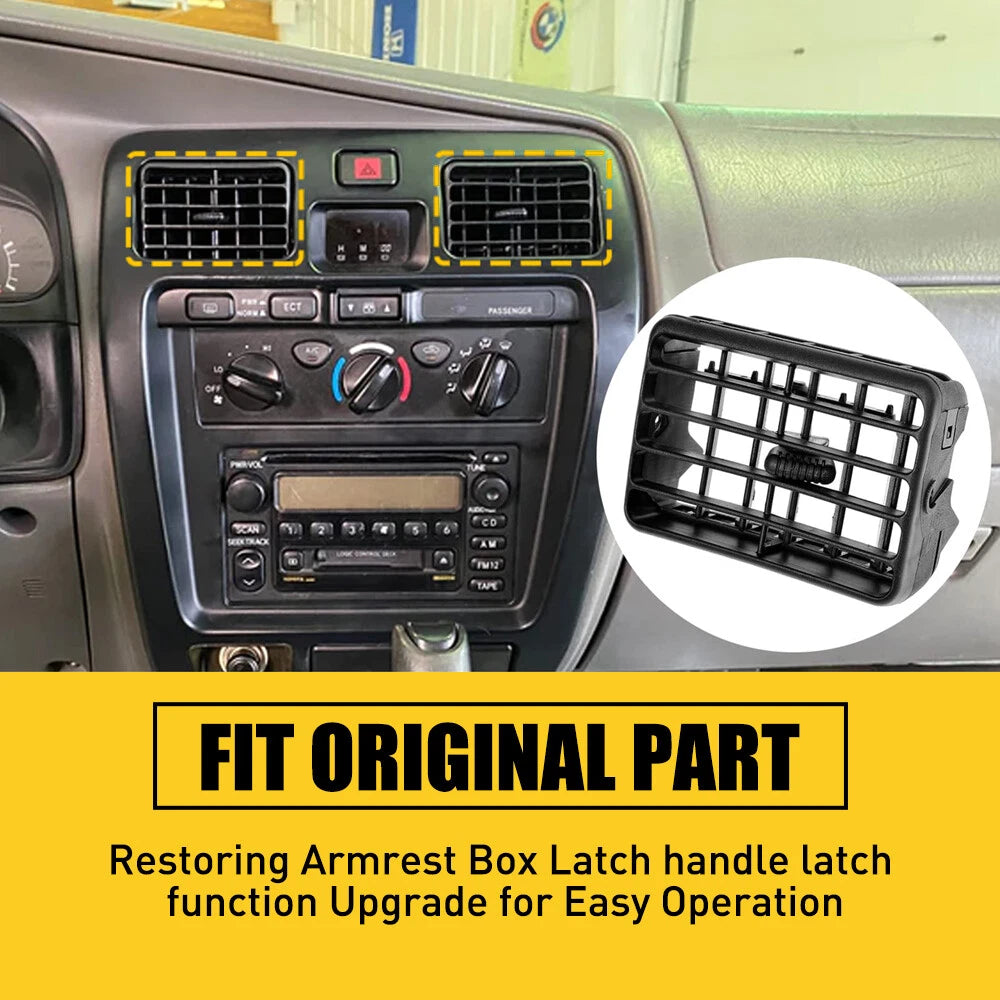 Front Air Grille Center Dash AC Vent Black Fits 1996-2002 Toyota Tacoma 4runner 6B93BC-57