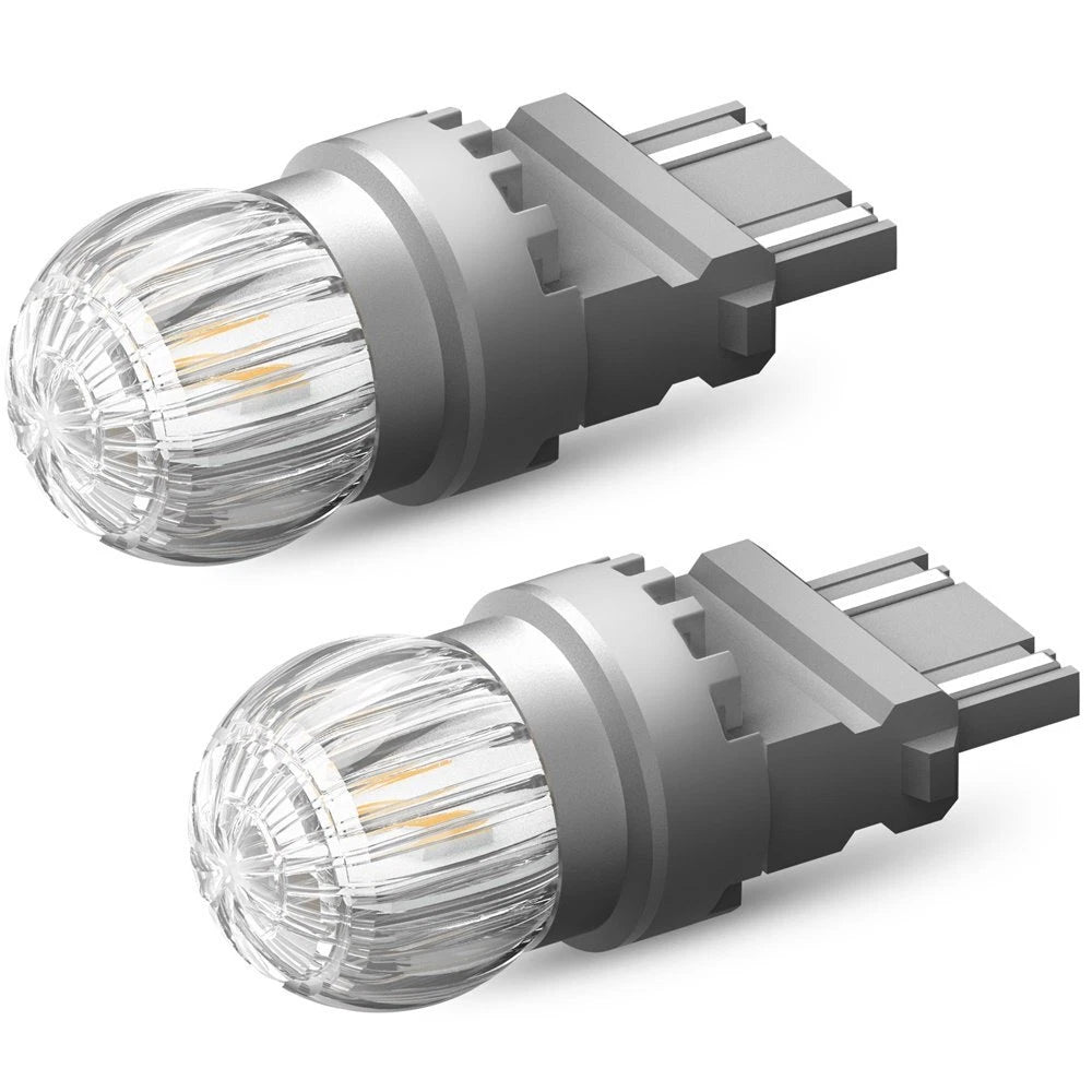 3157 3157A Yellow/Amber LED Turn Signal Light Bulb For Chevy Silverado 1500 2500 6B93BC-57